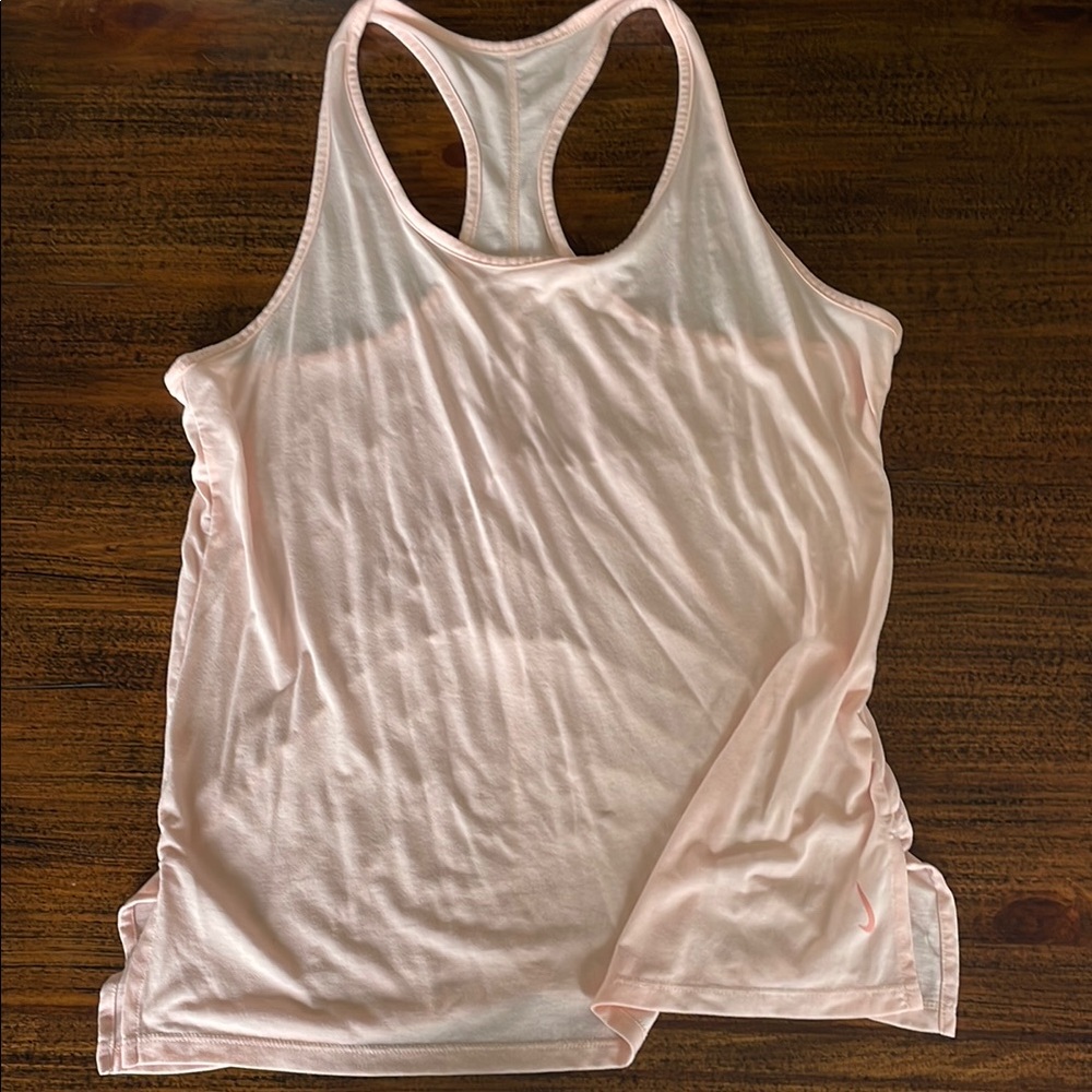 Nike Soft Peachie-Pink Racerback Tank Top